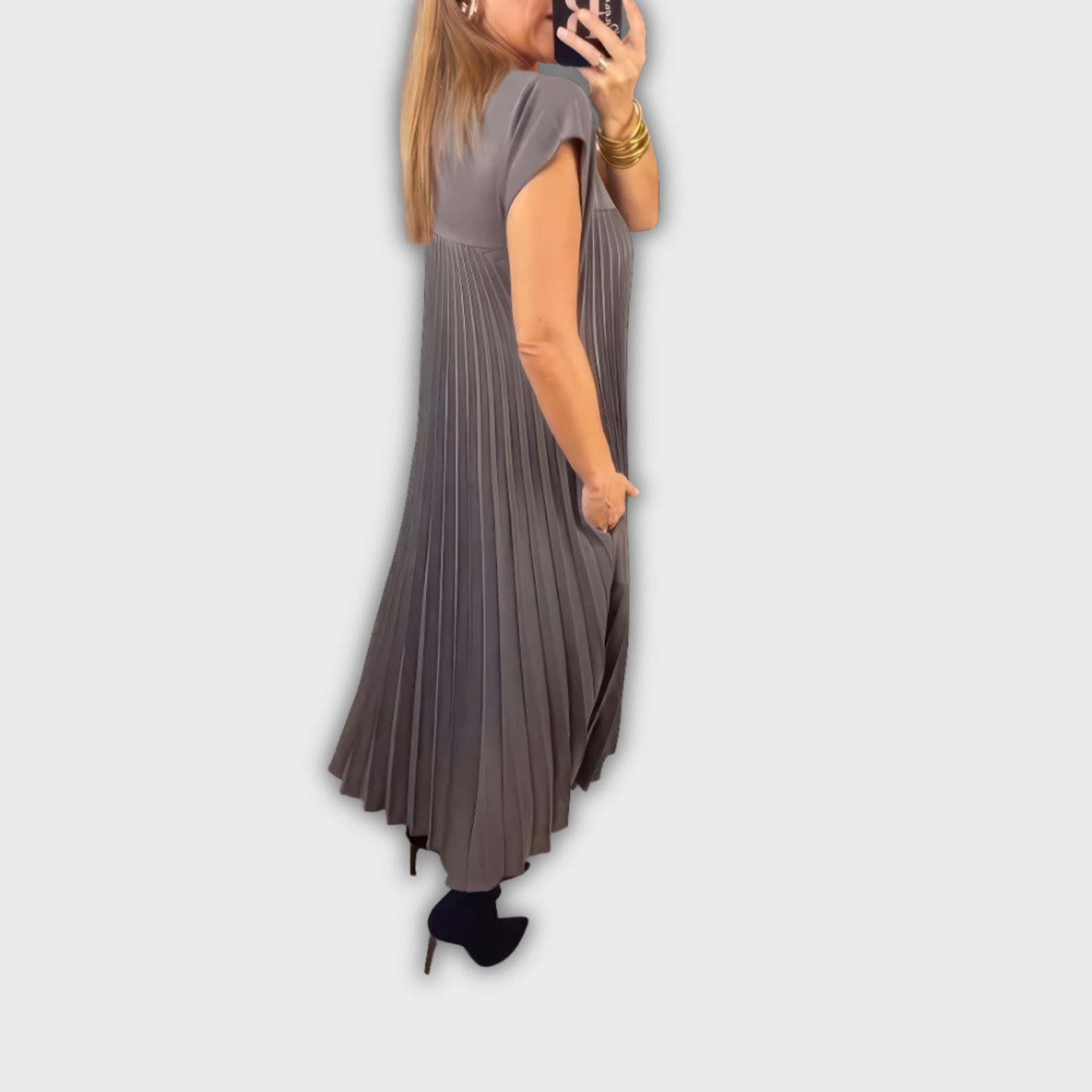 Pleated Elegant Dress