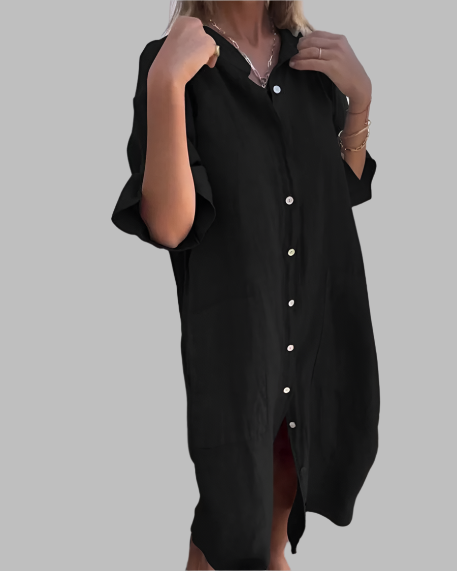 Maxi Shirt Dress