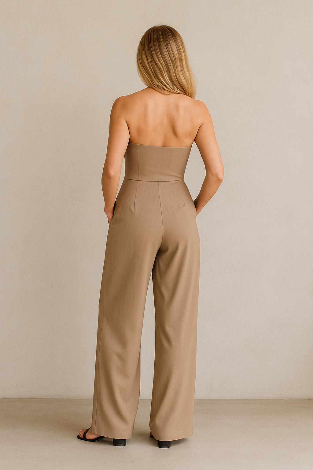Feminine Shaping Jumpsuit