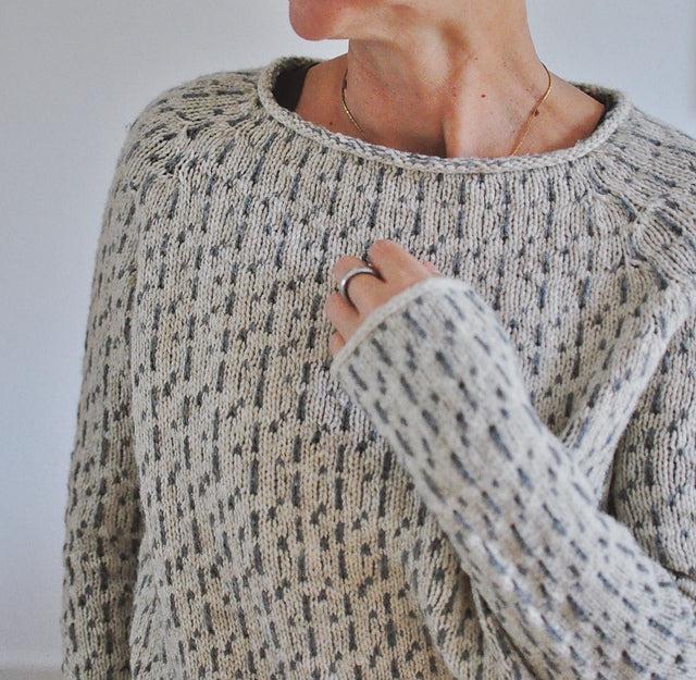 Grey Boatneck Sweater