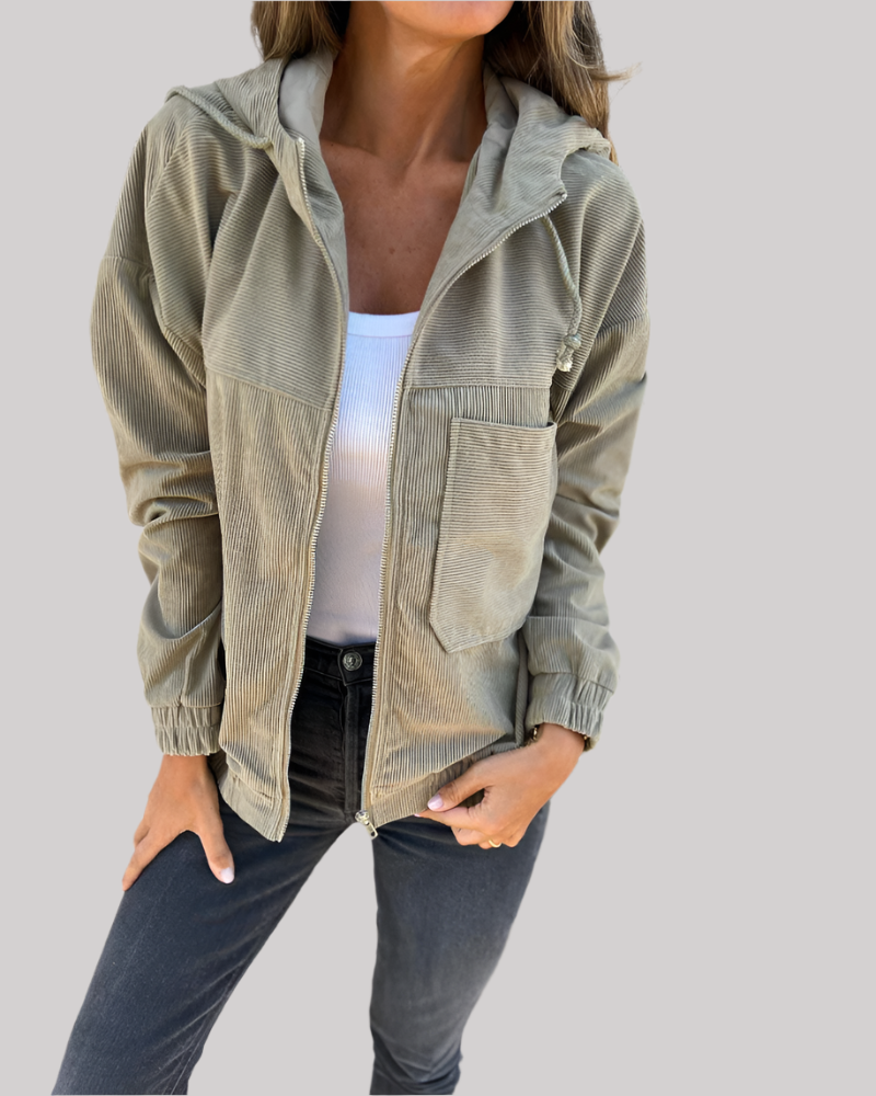 Corduroy Hoodie