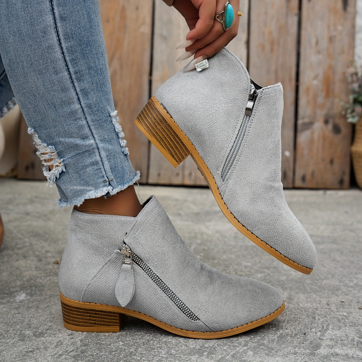Fashionable Ankle Boots