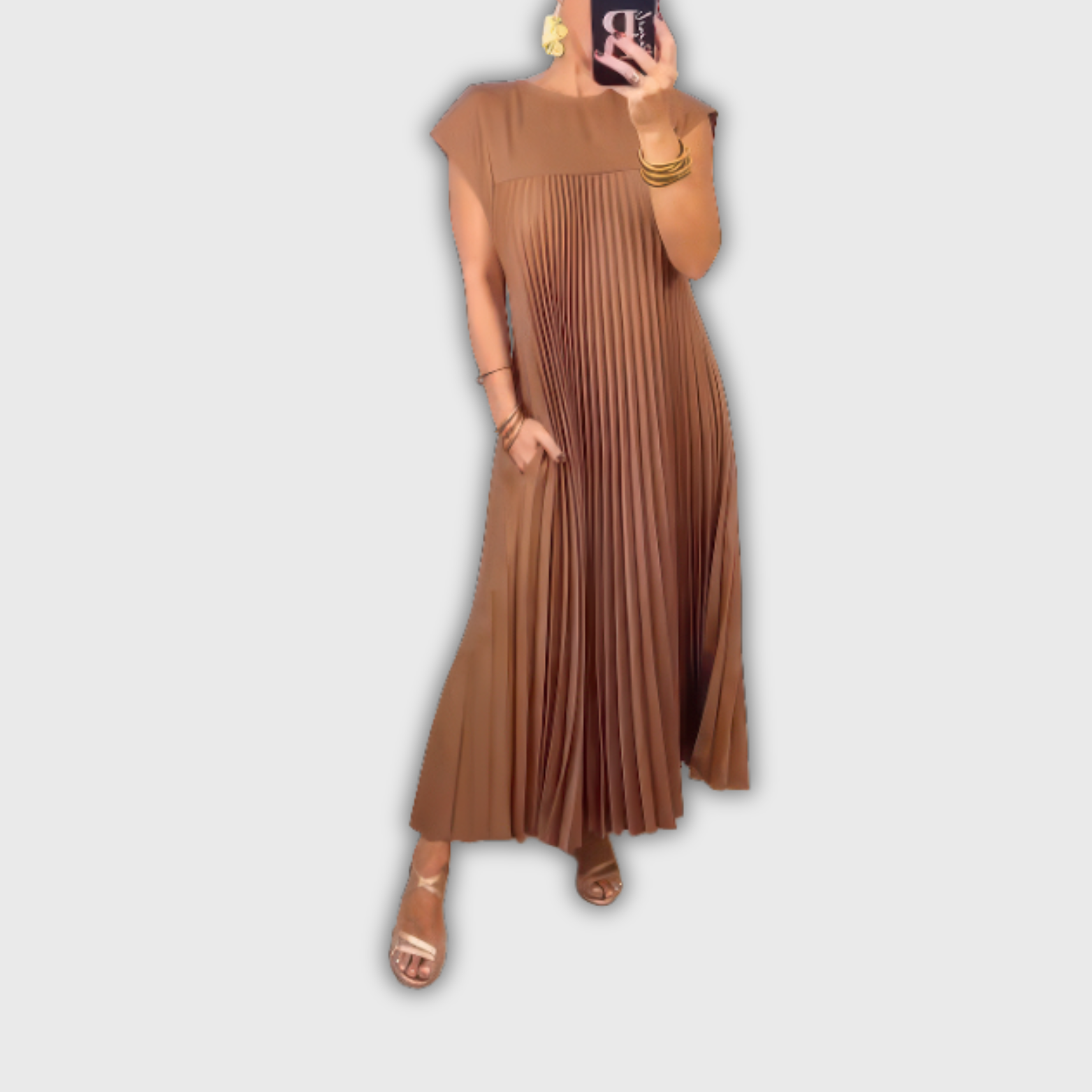 Pleated Elegant Dress