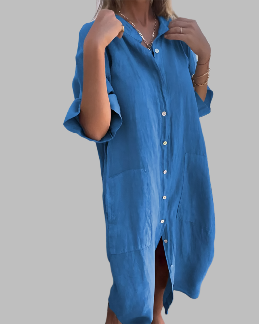 Maxi Shirt Dress