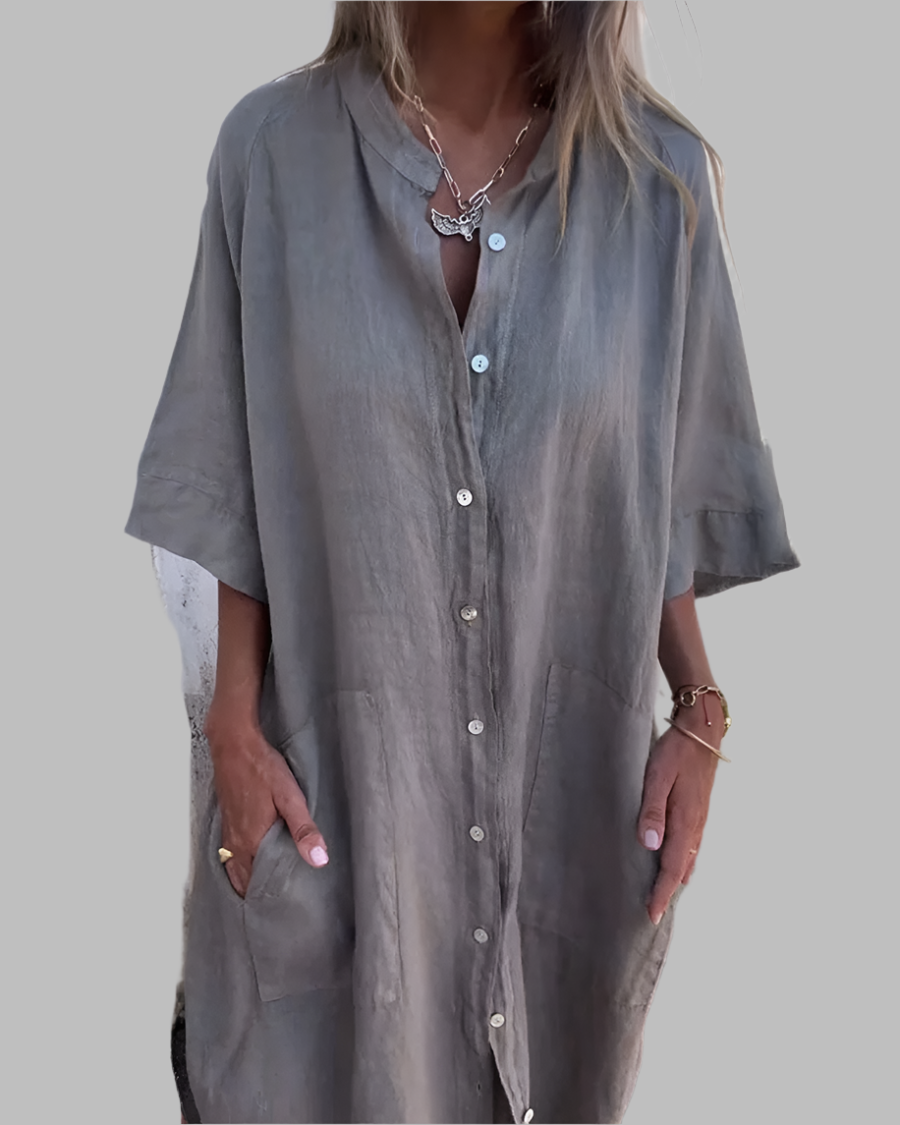 Maxi Shirt Dress