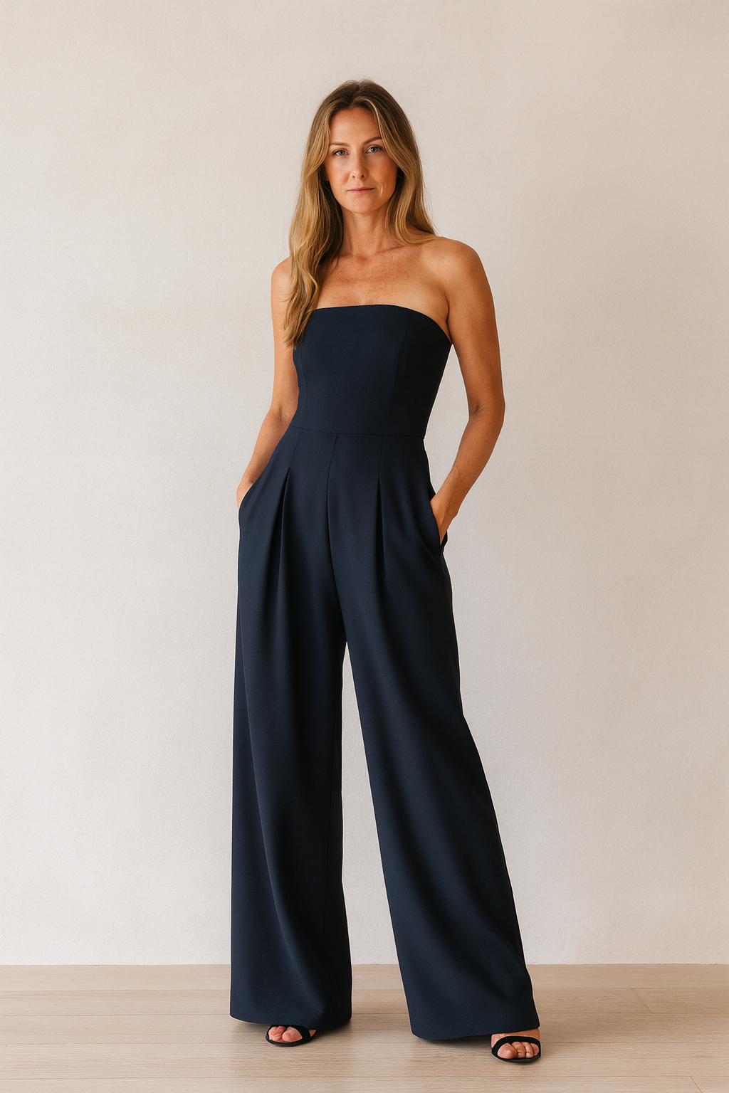 Feminine Shaping Jumpsuit