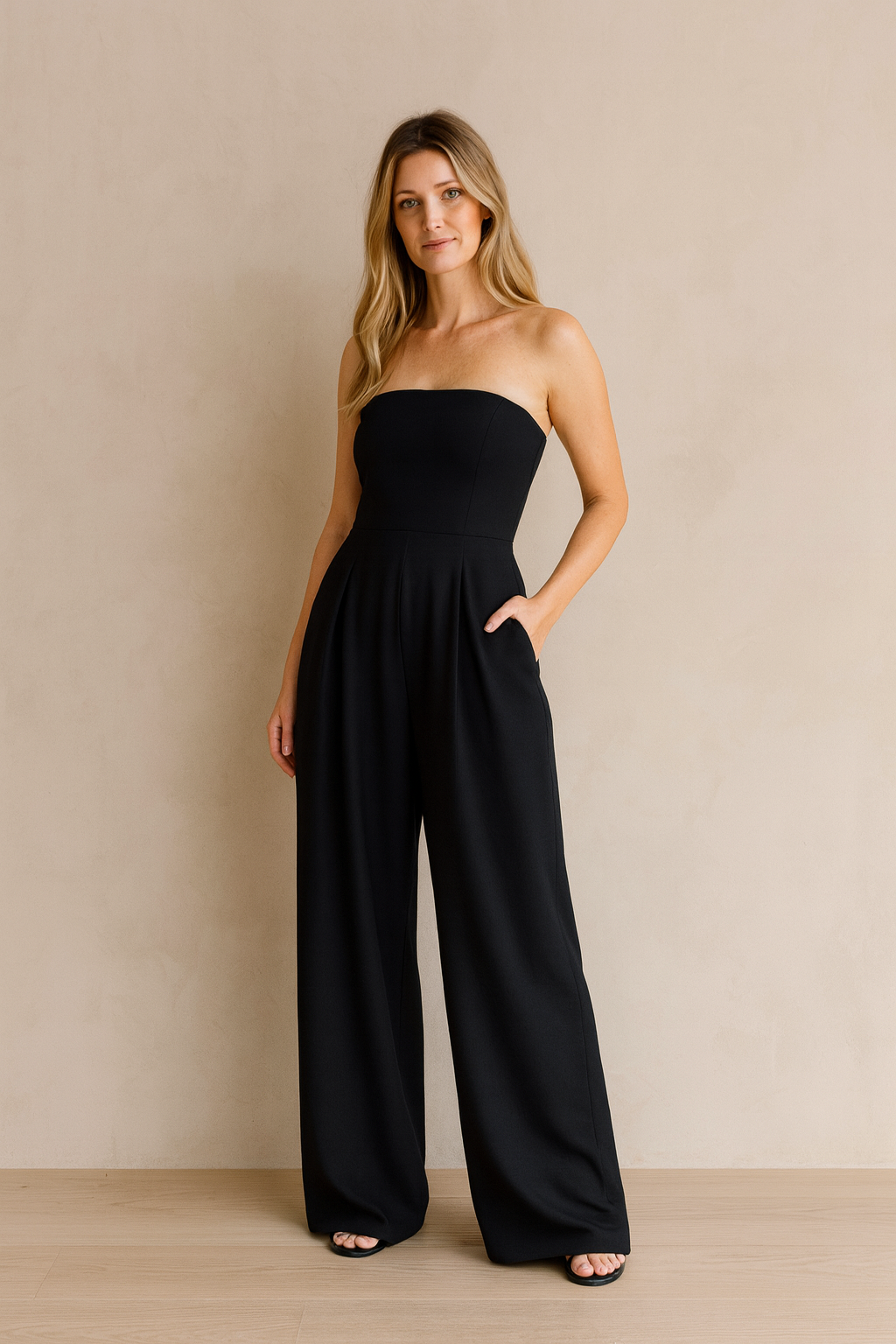 Feminine Shaping Jumpsuit