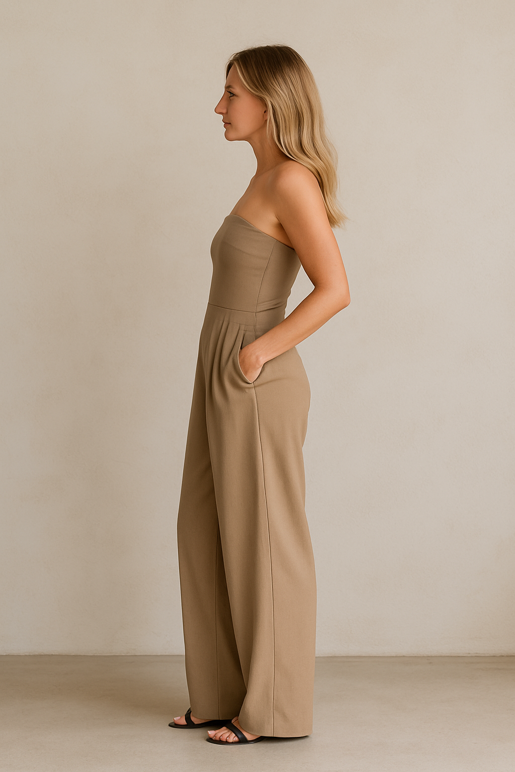 Feminine Shaping Jumpsuit