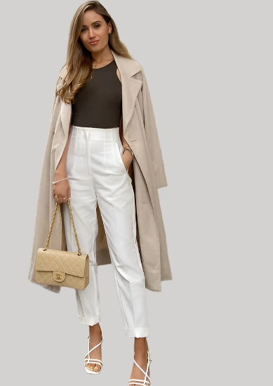 High-Waisted Trousers