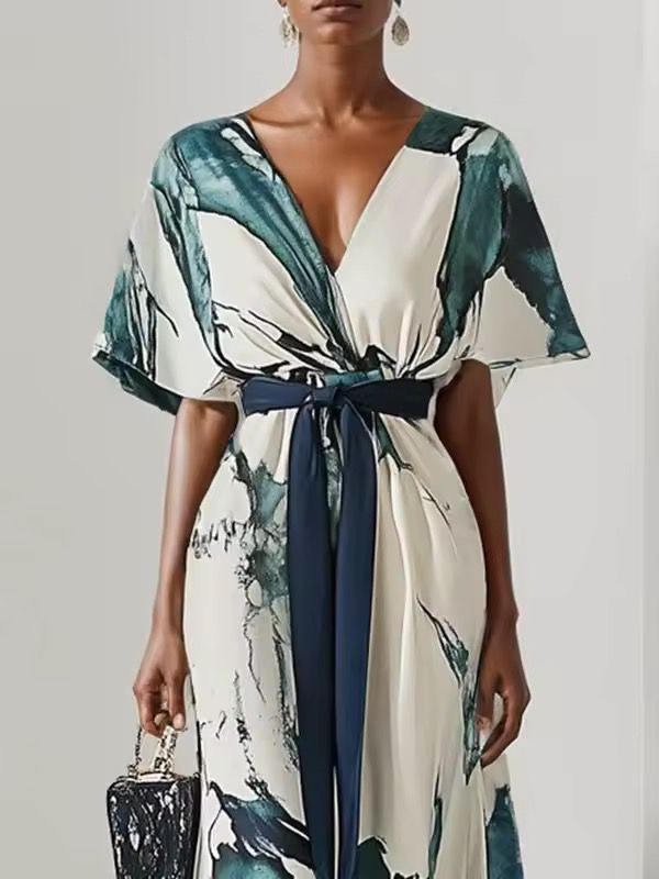 Elegant Wave Dress
