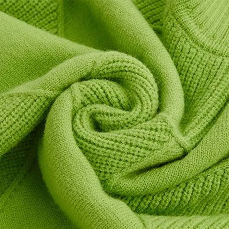 Boho Turtleneck Sweater